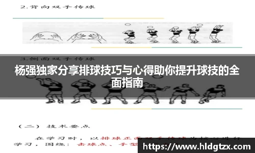 杨强独家分享排球技巧与心得助你提升球技的全面指南